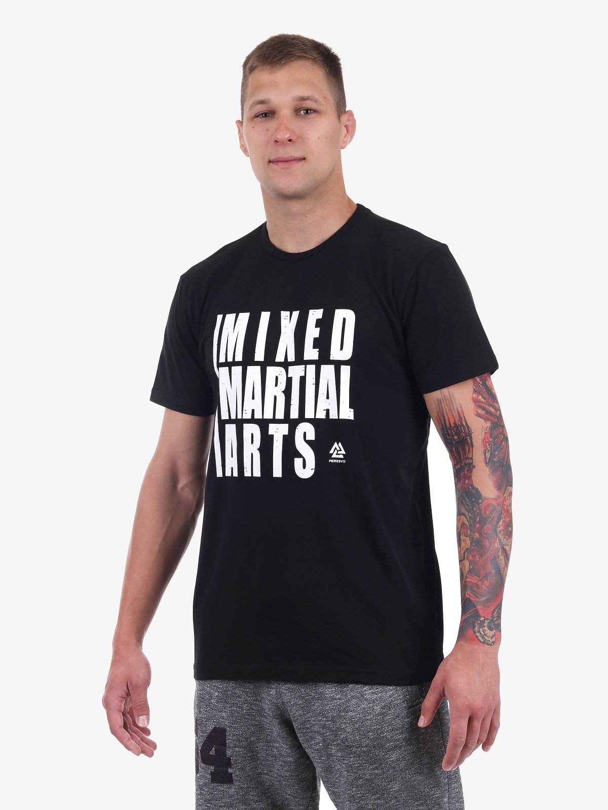 Peresvit MMA T-Shirt Black, Photo No. 2